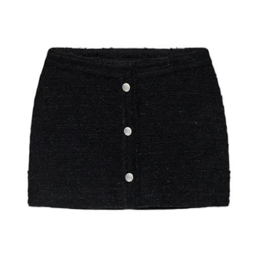 Bouclé Mini Skirt