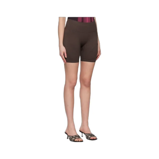 Ribbed Elastic Shorts