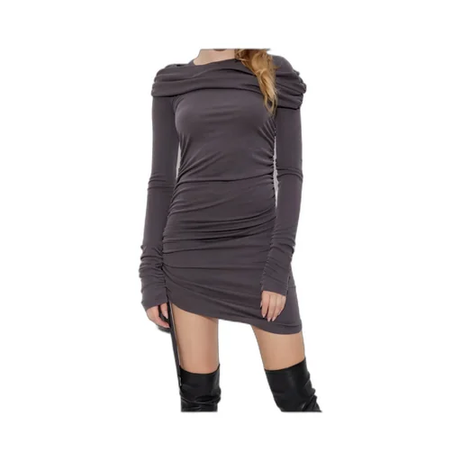 Draped Ruched Dress