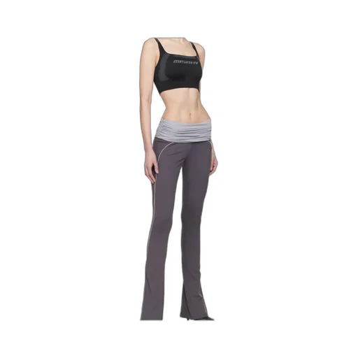 Ray Lycra Flared Wrapped Sport Pants