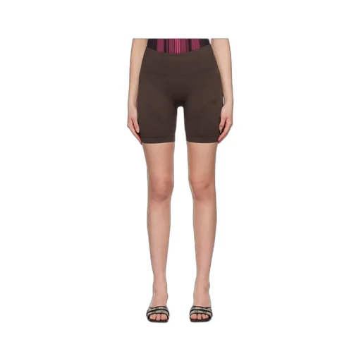 Ribbed Elastic Shorts