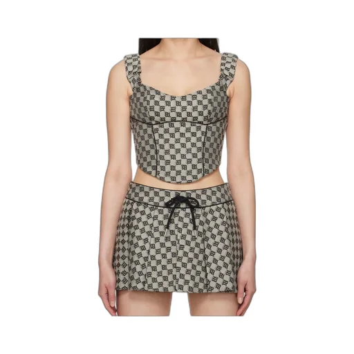 Monogram Corset Top