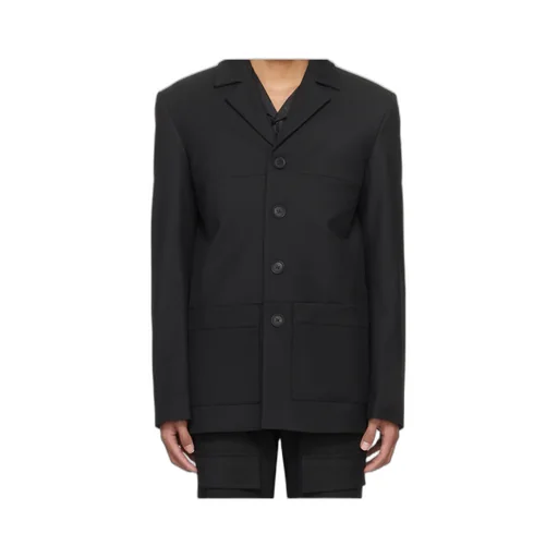 Long-Sleeved Suit Jacket