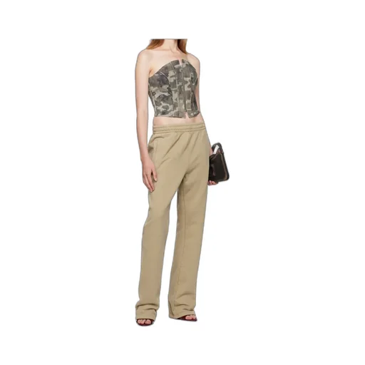 Camouflage Denim Bustier