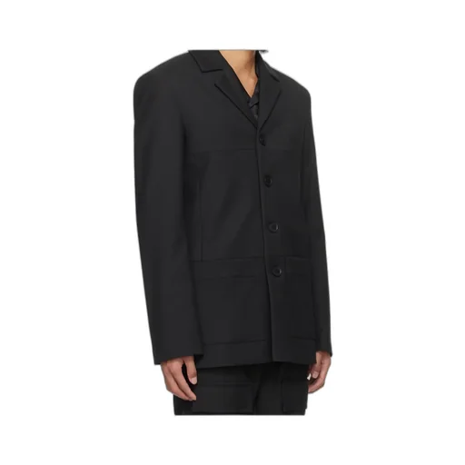 Long-Sleeved Suit Jacket