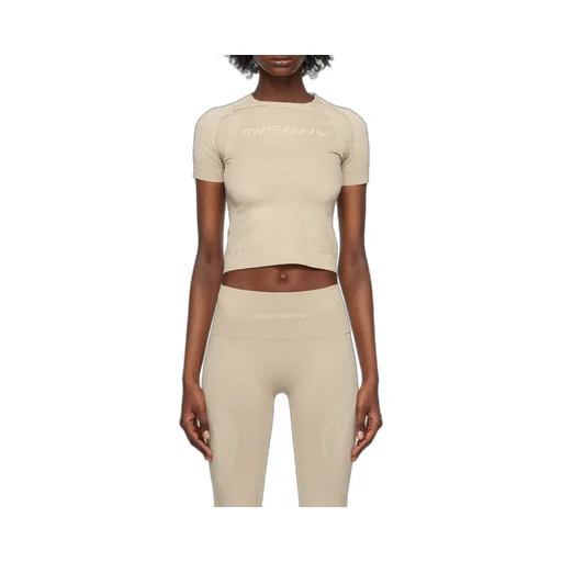 Logo-Lettering Cropped Top
