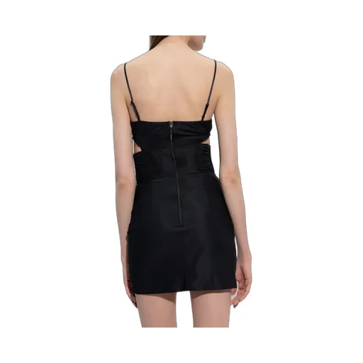 Cut-Out Spaghetti-Strap Minidress