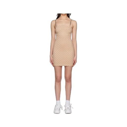 Mini Dress With Flower Words