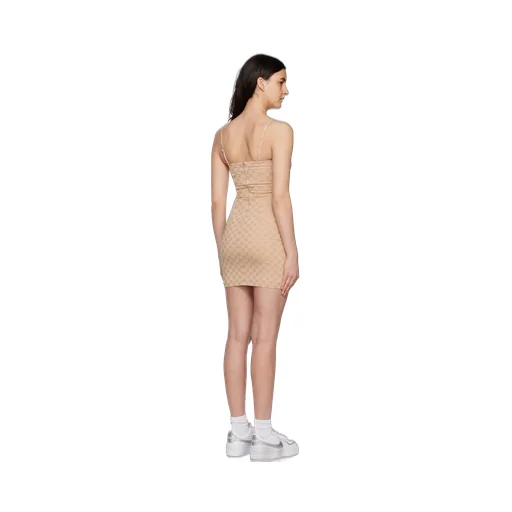 Mini Dress With Flower Words