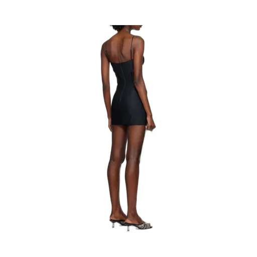 Cut-Out Spaghetti-Strap Minidress