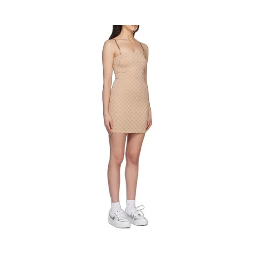 Mini Dress With Flower Words