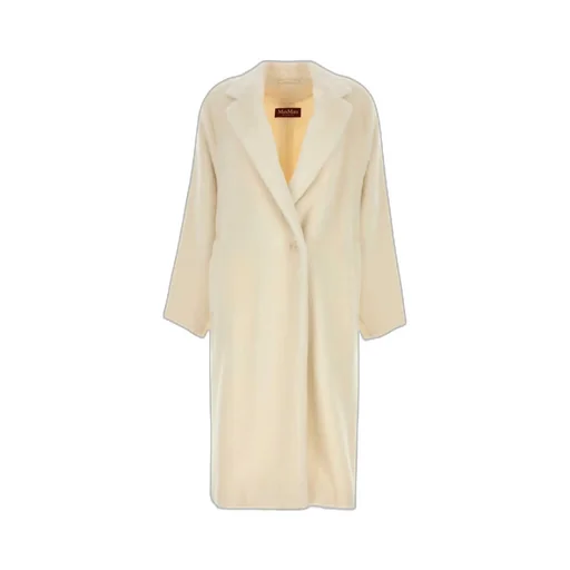 Xavier Single-Breasted Straight Hem Coat