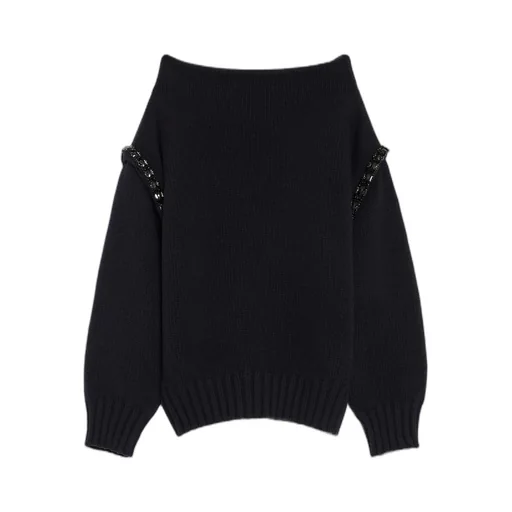 Embellished High Neck Jumper
