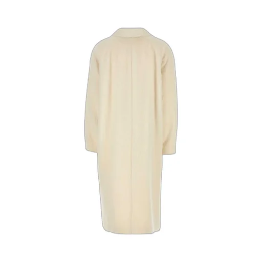 Xavier Single-Breasted Straight Hem Coat