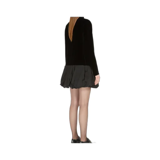Pianoforte Osso Velvet Mini Dress