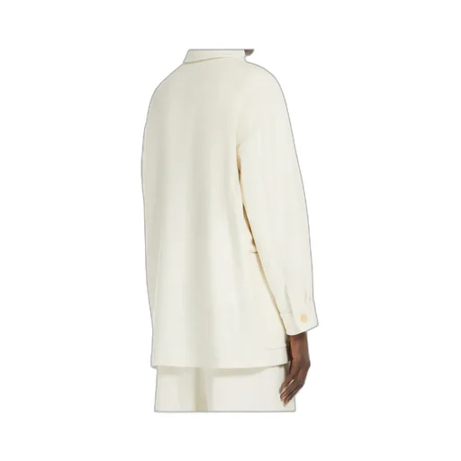 Single-Breasted Straight Hem Coat