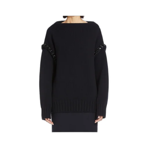 Embellished High Neck Jumper