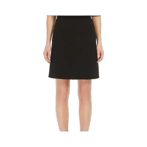 Straight Wool Skirt