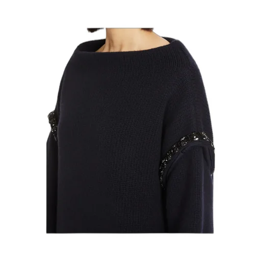Embellished High Neck Jumper