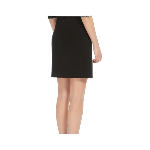 Straight Wool Skirt