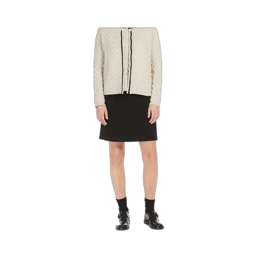 Straight Wool Skirt