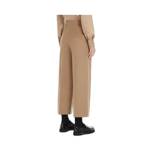 High Waist Wide Leg Trousers