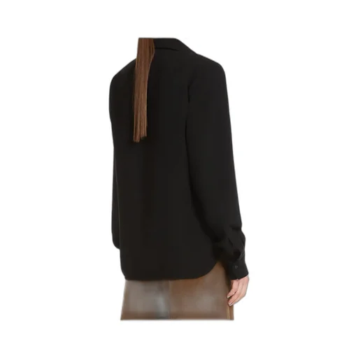 V-Neck Long-Sleeved Shirt