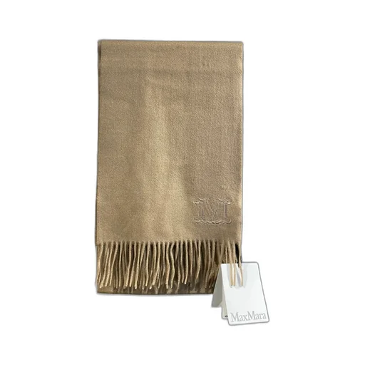 Logo Cashmere Scarf