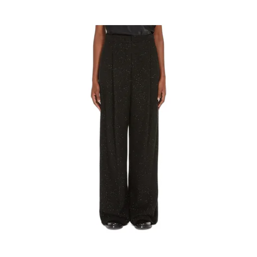 Sequin Embellished Straight Leg Pants