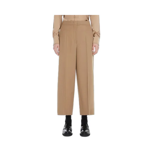 High Waist Wide Leg Trousers