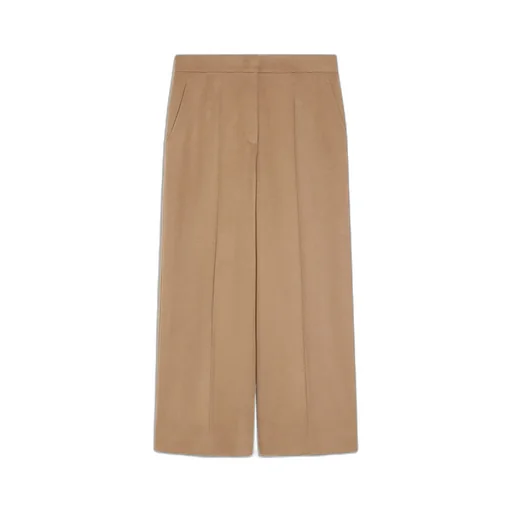 High Waist Wide Leg Trousers