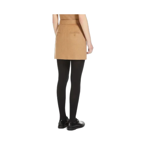 Ancella Straight Hem Mini Skirt