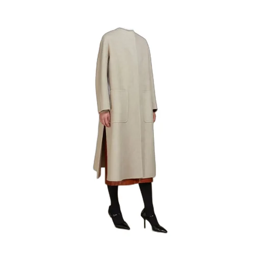 Atelier Crewneck Long-Sleeved Coat