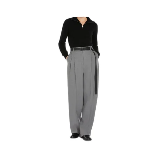 Semi-Zipper Cashmere Sweater