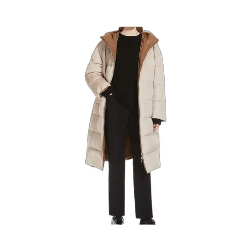 Long Double-Sided Down Jacket