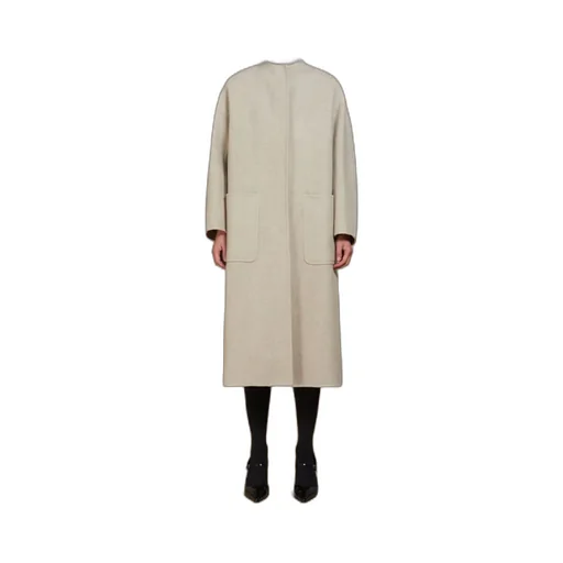 Atelier Crewneck Long-Sleeved Coat