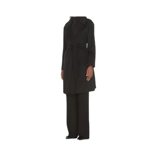 Belted Long-Sleeved Coat