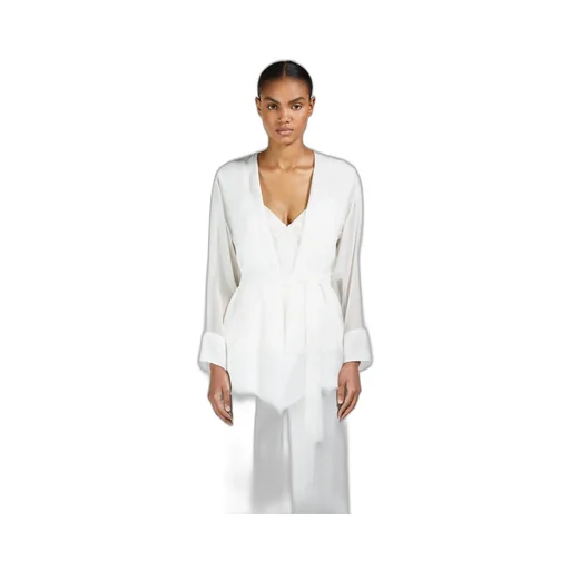 Hooded Chiffon Jacket