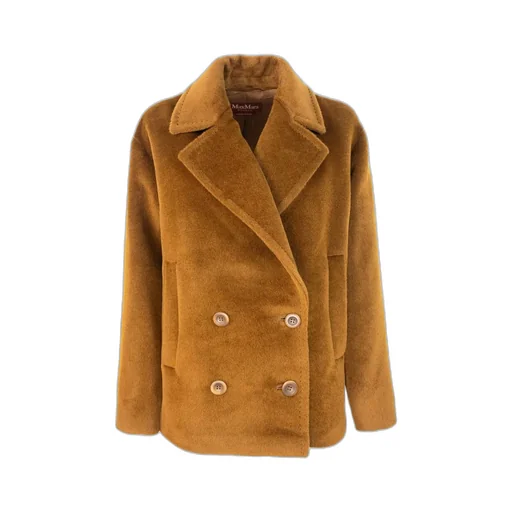 Studio Double-Breasted Long-Sleeved Coat