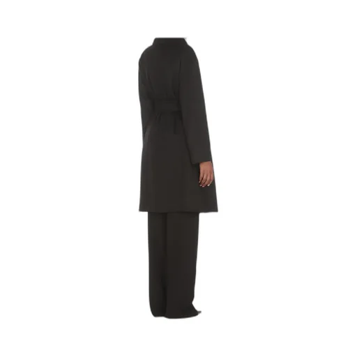 Belted Long-Sleeved Coat