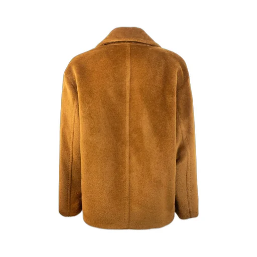 Studio Double-Breasted Long-Sleeved Coat