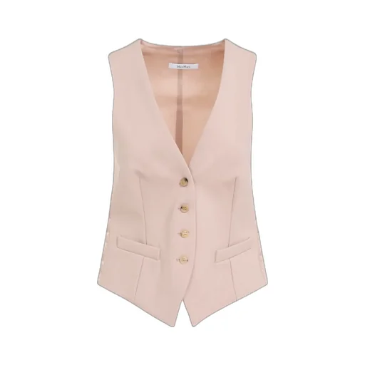 V-Neck Buttoned Vest