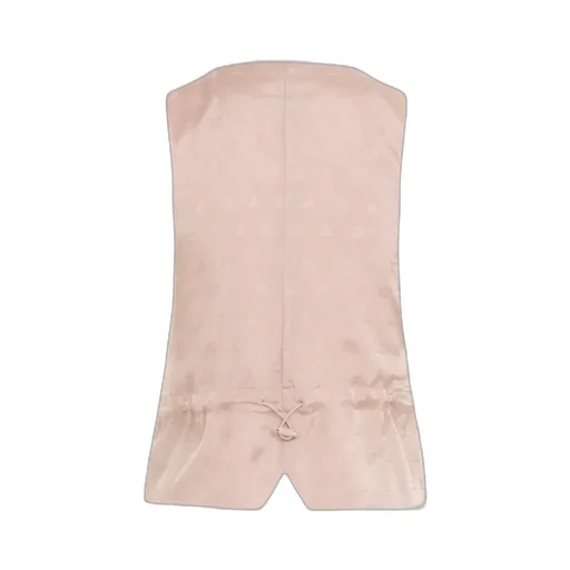 V-Neck Buttoned Vest