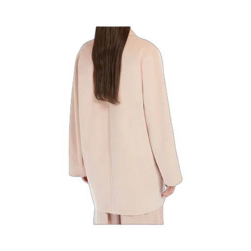 Double-Breasted Long-Sleeved Coat