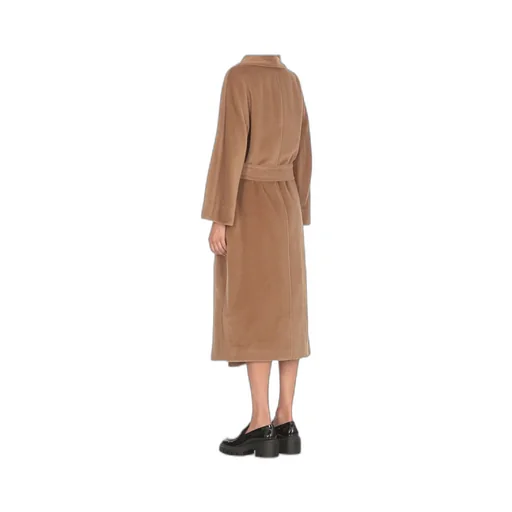Belted Long-Sleeved Coat