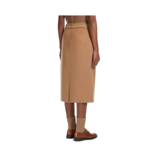 Wool Pencil Skirt