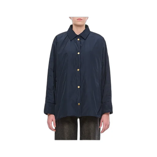 The Cube Buttoned Long-Sleeved Jacket