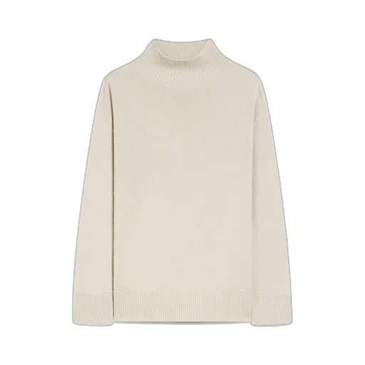 High Neck Long-Sleeved Jumper