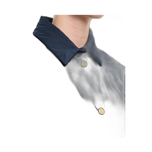 The Cube Buttoned Long-Sleeved Jacket