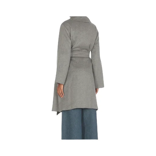 Belted Long-Sleeved Coat